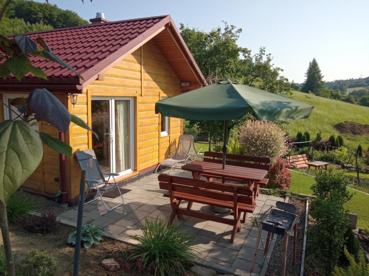 Domek W Bieszczadzkim Sadzie Bobrka Luaran gambar